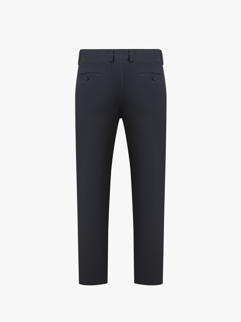 Quần Kaki Trơn Form Slimfit QK032 Màu Xanh Đen