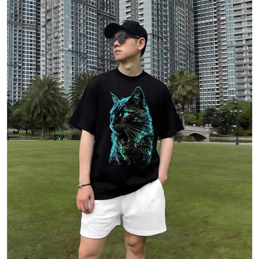 Nam Nữ Fom Vừa, Chất Liệu Cotton Siêu Thoáng Thấm Hút Mồ Hôi Cực Tốt áo thun nam