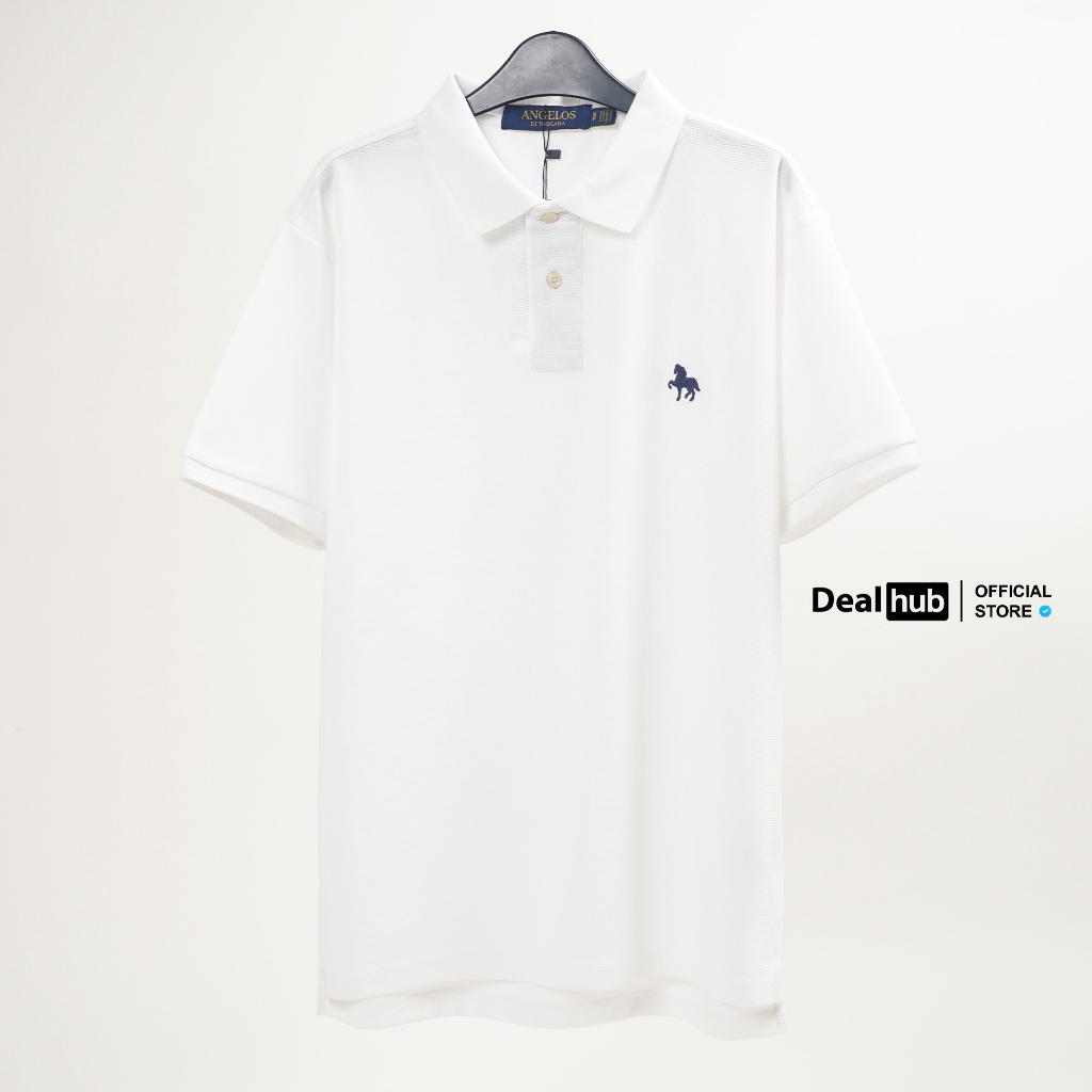 Áo Polo Cuban Thêu Đầu Ngựa Form Regular SM200